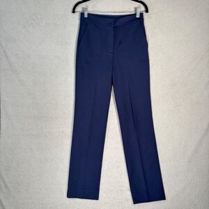 G/FORE Double Knit Cigarette Leg High Rise Pants Women's 2‎ Navy Blue Golf Pants
